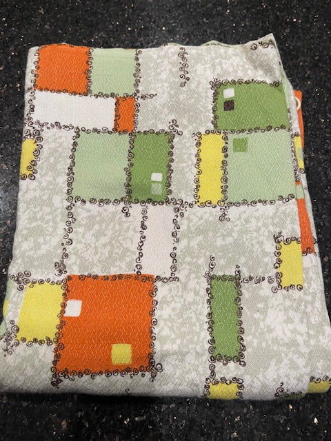 1950s  Curtain/ Fabric  #F1227 *Read Info*
