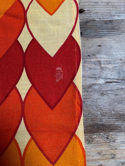 Pair of 1970s  Curtain/ Fabric  #F675 *Read Info*