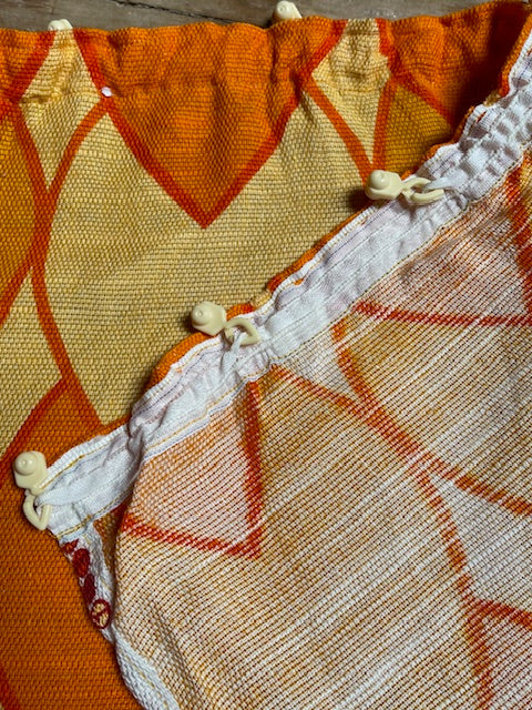 Pair of 1970s  Curtain/ Fabric  #F675 *Read Info*