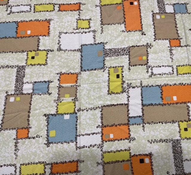 1950s  Curtain/ Fabric  #F1228 *Read Info*