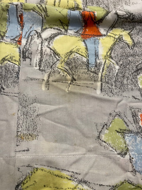 1950s  Curtain/ Fabric  #F1229 *Read Info*