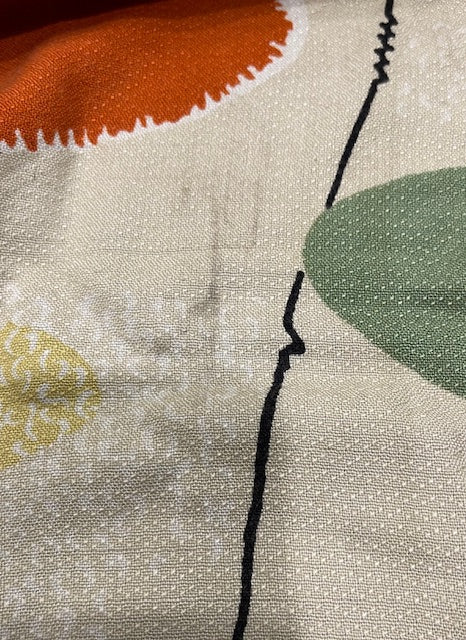 1950s  Curtain/ Fabric  #F1232 *Read Info*