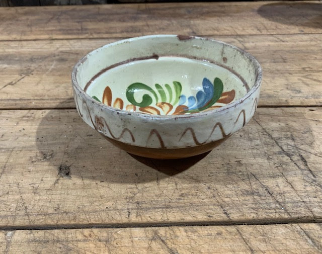 Old  Hungarian Terracotta Bowl #5091