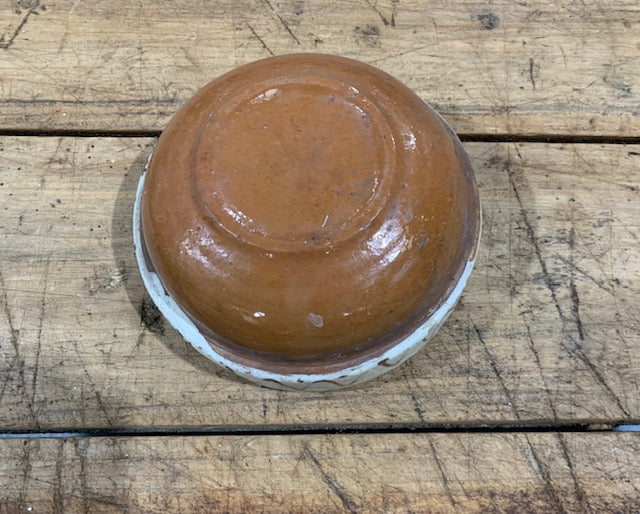Old  Hungarian Terracotta Bowl #5091
