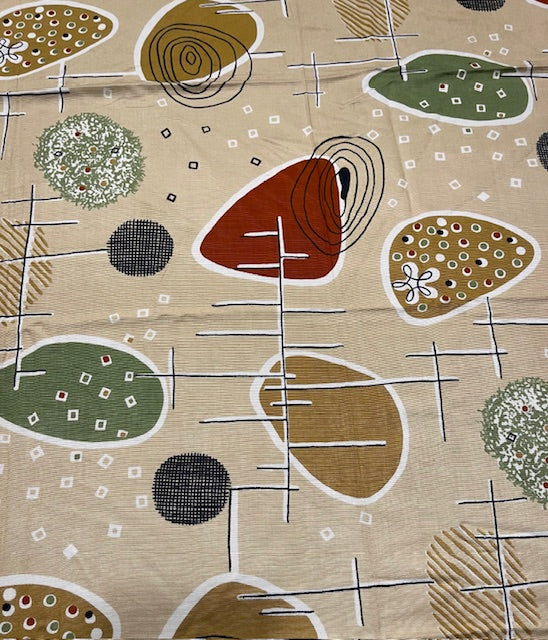 1950s  Curtain/ Fabric  #F1233 *Read Info*