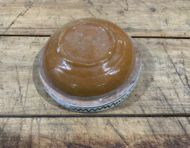 Old  Hungarian Terracotta Bowl #5096