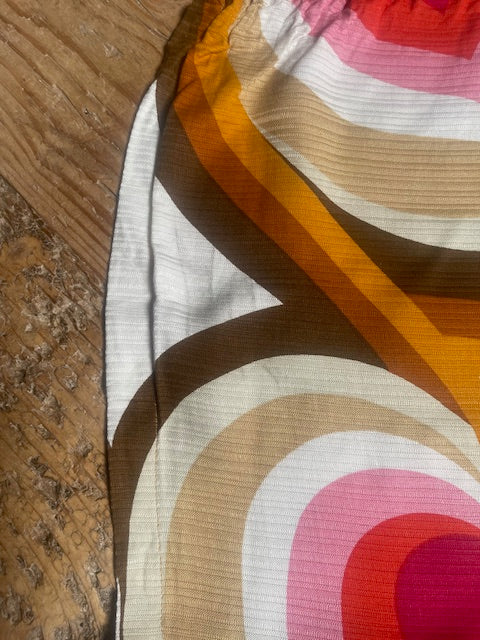 Pair of 1970s  Curtain/ Fabric  #F681 *Read Info*