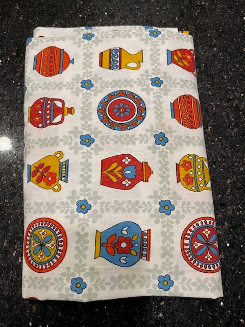 Vintage   Curtain/ Fabric  #F1235 *Read Info*