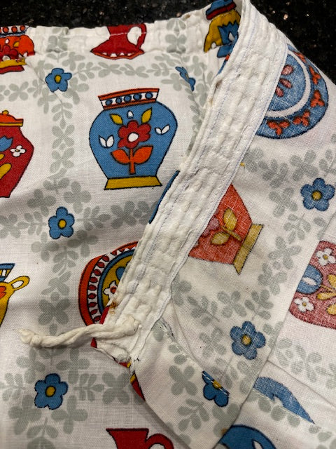 Vintage   Curtain/ Fabric  #F1235 *Read Info*