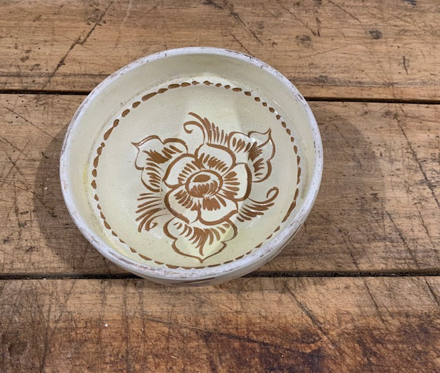 Old  Hungarian Terracotta Bowl #5098