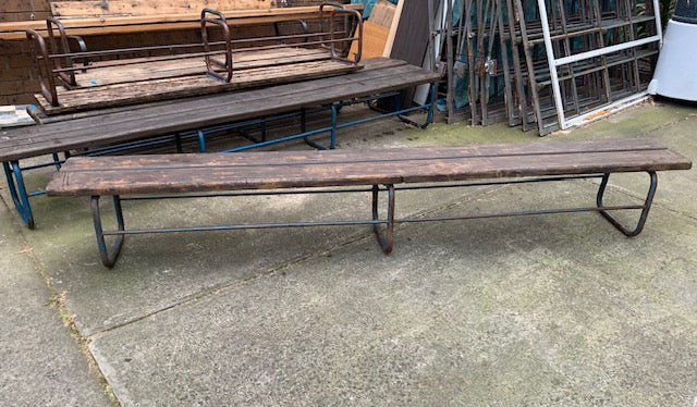 Vintage European Bench Seat  #5100