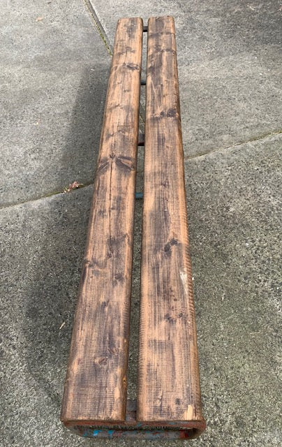 Vintage European Bench Seat  #5104