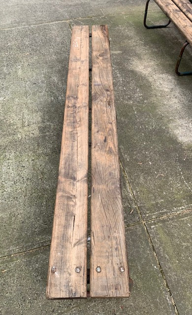Vintage European Bench Seat  #5105