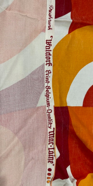 1970s  Curtain/ Fabric  #F1254  *Read Info*