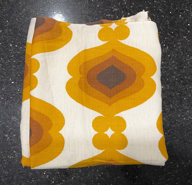1970s  Curtain/ Fabric  #F1256  *Read Info*