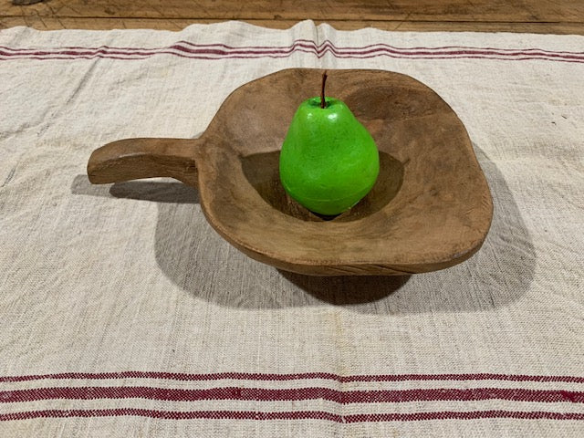 Vintage Handcarved  Wooden  Grain Scoop  #5117