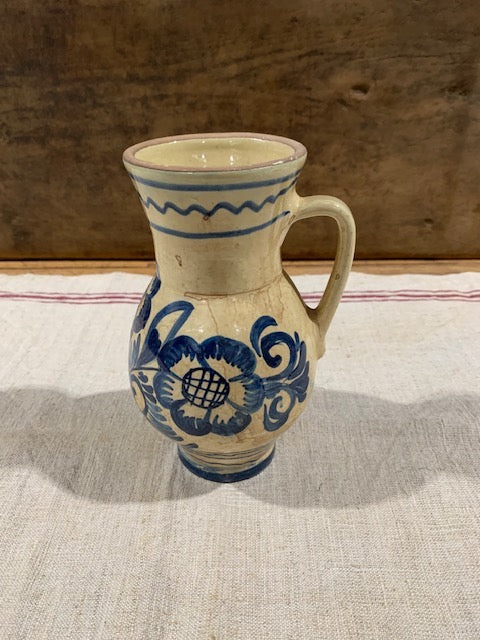 Vintage Hungarian  Glazed Ceramic  Jug  #5131