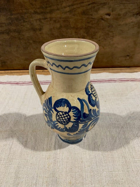 Vintage Hungarian  Glazed Ceramic  Jug  #5131