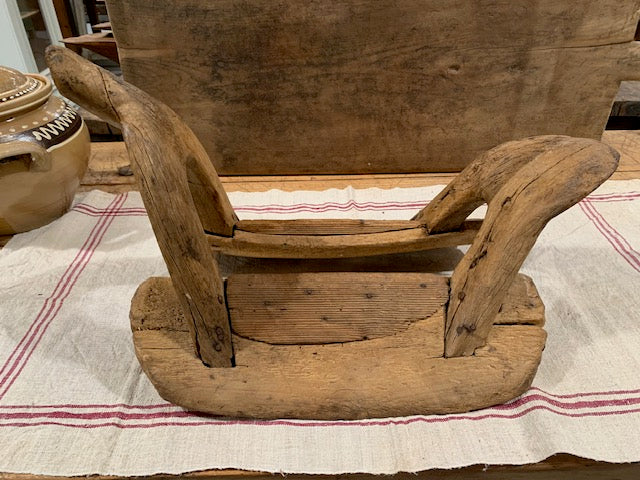 Vintage  Wooden Saddle   #5138