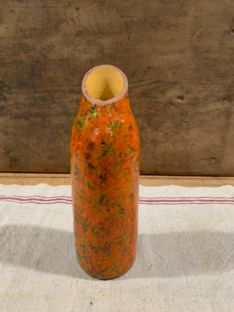 Vintage Hungarian  Glazed Ceramic  Vase  #5153