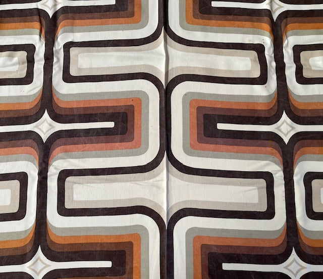 1970s  Curtain/ Fabric  #F1266.  *Read Info*