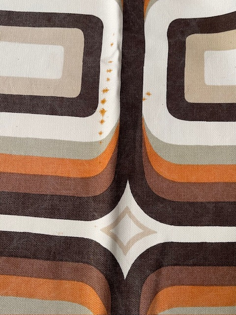 1970s  Curtain/ Fabric  #F1266.  *Read Info*