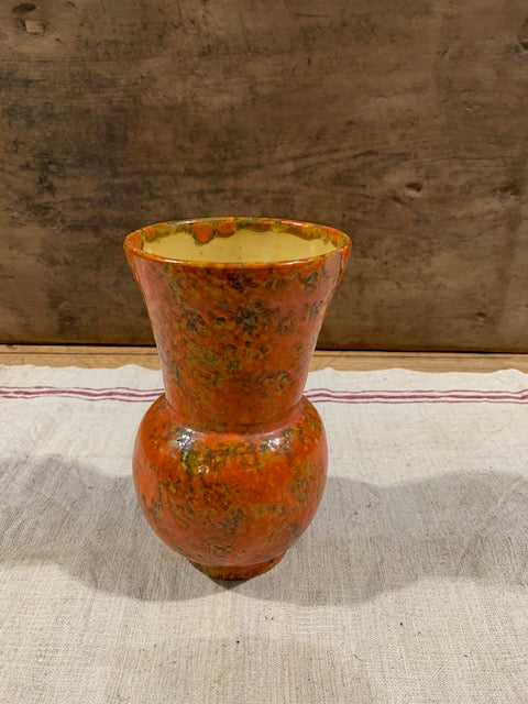 Vintage Hungarian  Glazed Ceramic  Vase  #5154