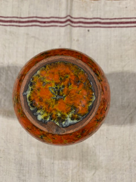 Vintage Hungarian  Glazed Ceramic  Vase  #5154