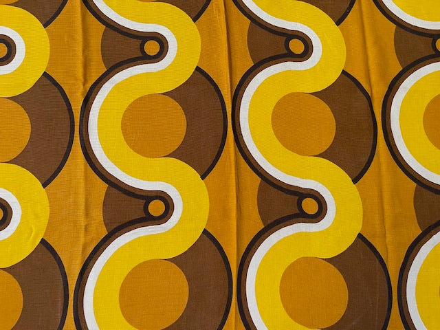 1970s  Curtain/ Fabric  #F1269  *Read Info*