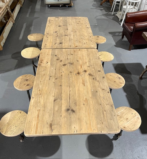 Vintage European Foldable Military Canteen Table. #6716