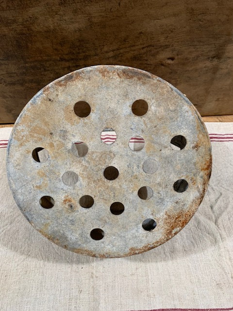 Vintage  Galvanised Rinsing Basket  #5160