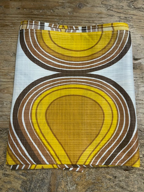1970s Curtain/ Fabric #F1273 *Read Info* – Fossil Vintage Australia