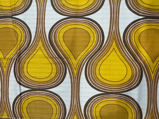 1970s  Curtain/ Fabric  #F1273  *Read Info*