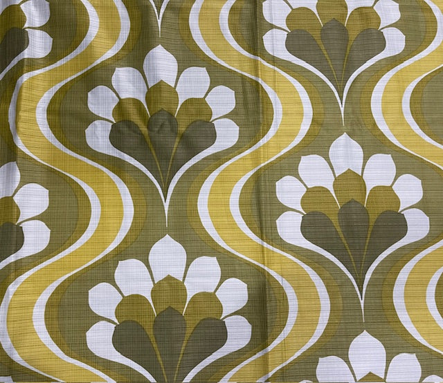 1970s  Curtain/ Fabric  #F1275  *Read Info*