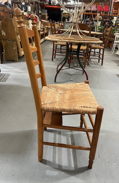 Vintage Blond Ladder Back Chair #6759  Byron
