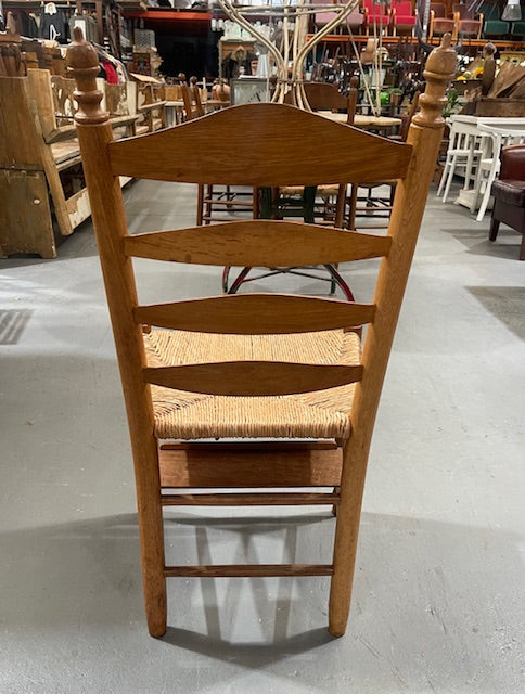 Vintage Blond Ladder Back Chair #6759  Byron