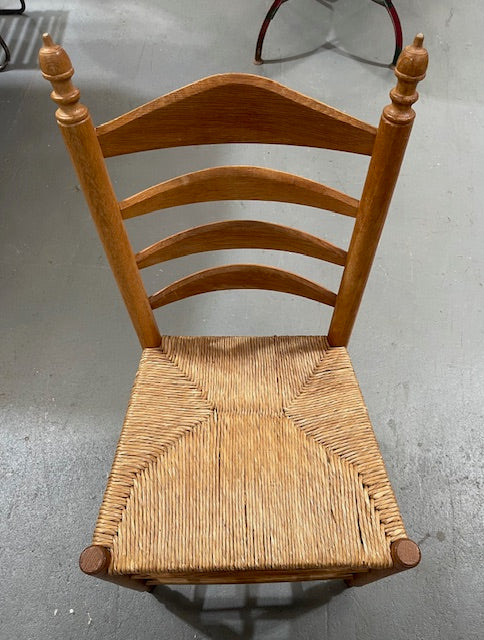 Vintage Blond Ladder Back Chair #6759  Byron