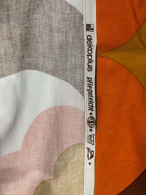 1970s  Curtain/ Fabric  #F1277  *Read Info*