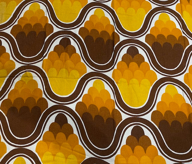 1970s  Curtain/ Fabric  #F1278  *Read Info*