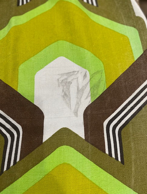 1970s  Curtain/ Fabric  #F1285  *Read Info*