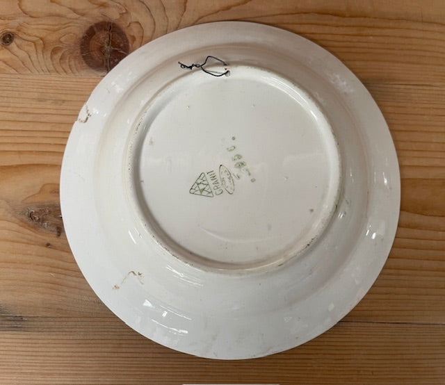 Vintage Hungarian   Glazed Ceramic Bowl  #7406