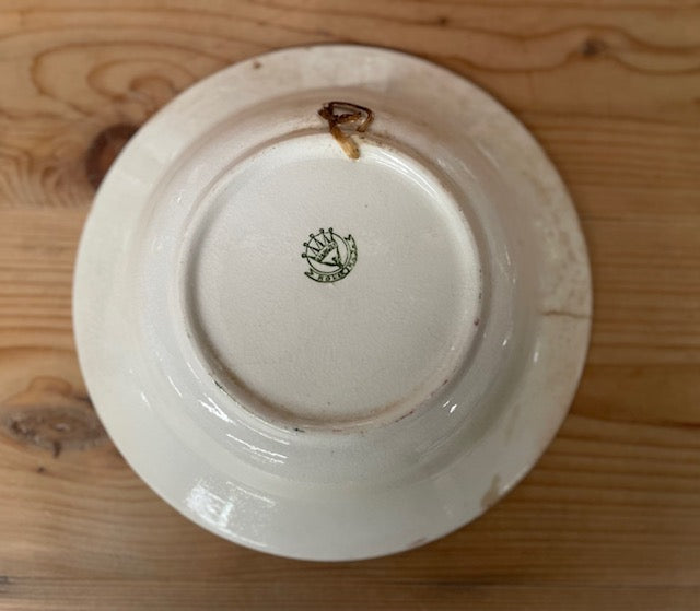 Vintage Hungarian   Glazed Ceramic Bowl  #7408