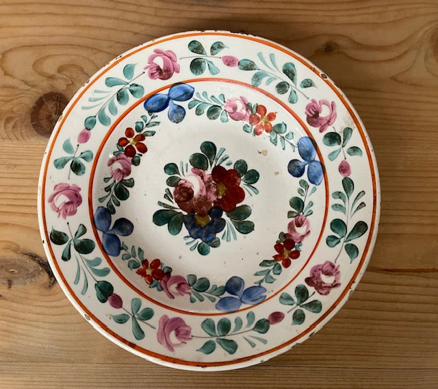Vintage Hungarian   Glazed Ceramic Bowl  #7409