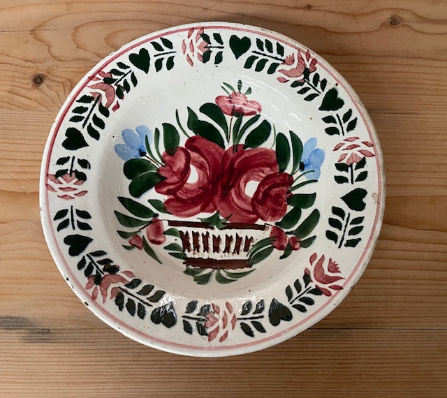 Vintage Hungarian   Glazed Ceramic Bowl  #7410