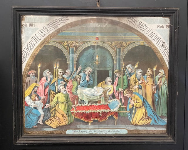 Vintage Eastern  European  Religious Print #7411