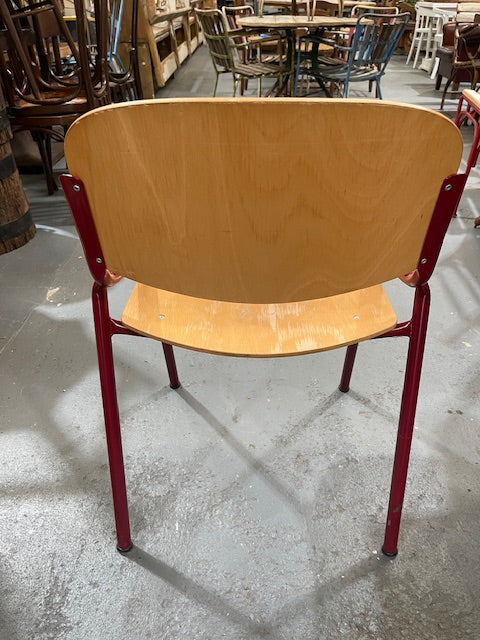 Vintage Dutch Stackable School Chair  #6758  Byron