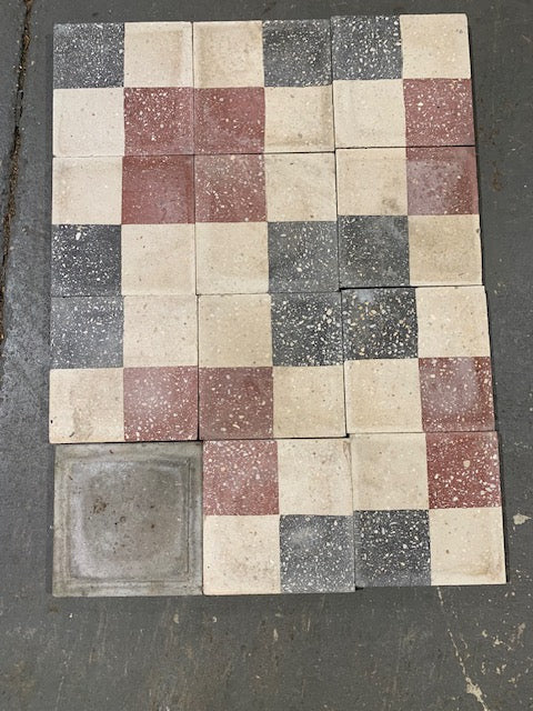 Vintage Spanish Floor Tiles sold per sq meter# 5234