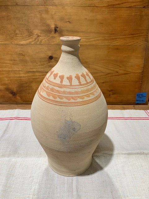 Vintage Hungarian Gypsy Terracotta Jug #5237  Byron