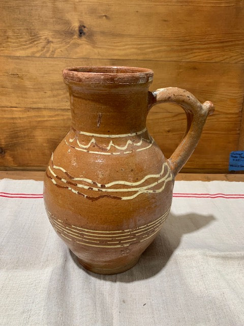 Old  Hungarian  Terracotta Jug #5238