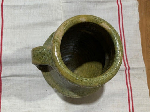 Vintage Glazed Ceramic  Pot #5242